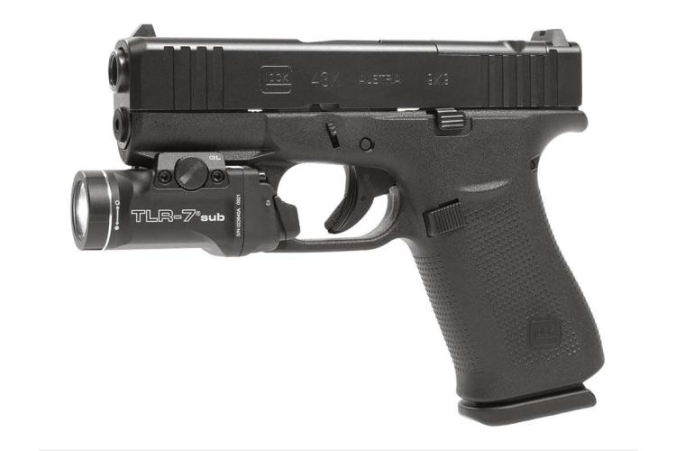 Glock 43X Rail MOS FS, 9 mm Luger