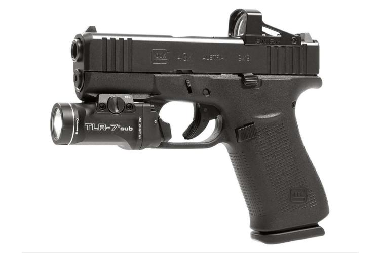 Glock 43X Rail MOS FS, 9 mm Luger