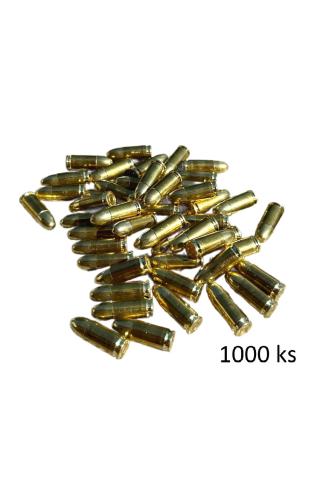 Střelivo 9 mm Luger FMJ 124grs Best Bullets - akce 1000 ks