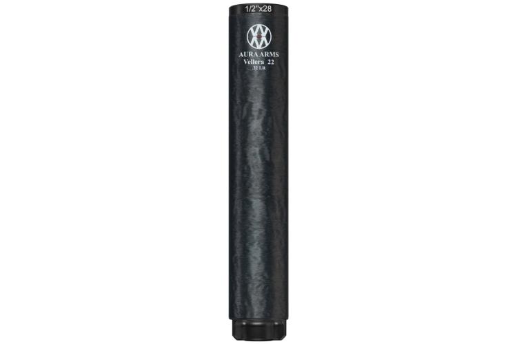 Tlumič Aura Arms Vellera 22 Carbon, .22 LR, 1/2x28