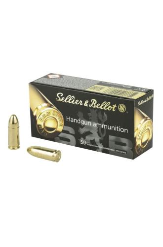 Střelivo 9mm Luger, FMJ, 124Gr, 8g, Sellier & Bellot, 50 ks