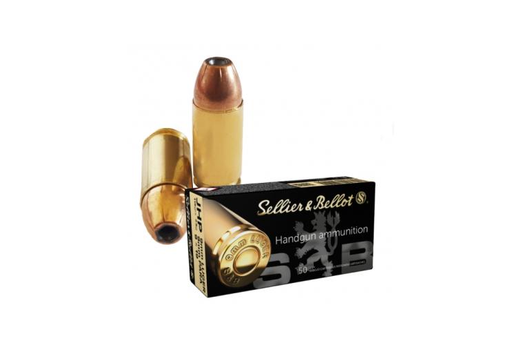Střelivo 9mm Luger, JHP, 124Gr, 8g, Sellier & Bellot, 50 ks