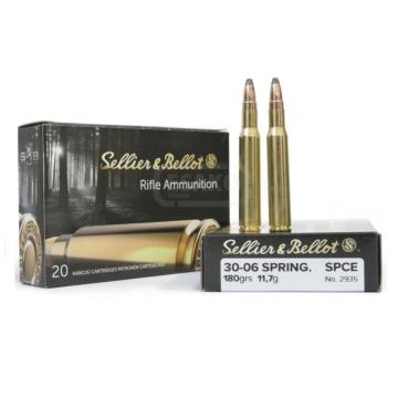 Střelivo .30-06 SPRING., SPCE 11,7g, 180 gr, Sellier & Bellot, balení 20 ks