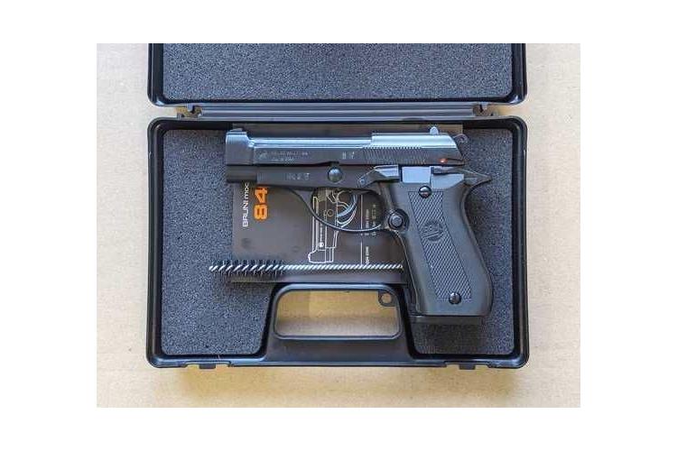 Plynová pistole Bruni 84 cal.9mm kat. C-I černá