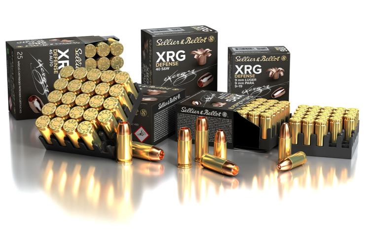 Pistolový náboj 9mm Luger XRG Defense 100Gr, 6,5 g Sellier & Bellot - 25 ks