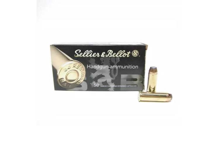 Náboj 44 Rem Mag, SP, 240gr, 15,55 g, Sellier&Bellot, 50 ks