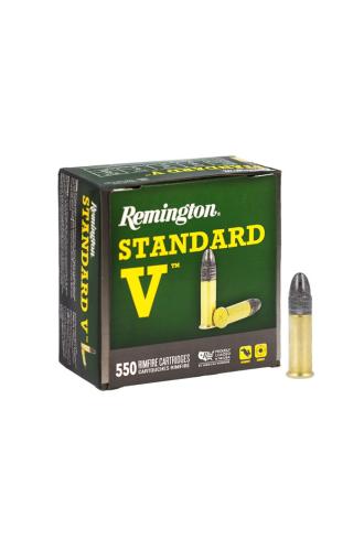 Remington, Standard V, .22LR, 38GR (2,46g), LRN - 550 ks, malorážkové střelivo