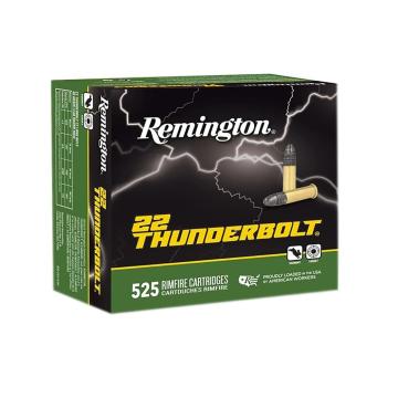 Remington, Thunderbolt, .22LR, 40GR (2,60g), 525 ks, malorážkové střelivo