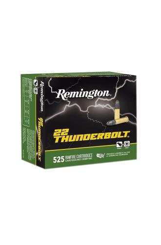 Remington, Thunderbolt, .22LR, 40GR (2,60g), 525 ks, malorážkové střelivo