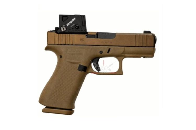 Glock 43X A-CUT COA, 9 mm Luger, Coyote Combo