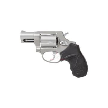 Nerezový pětiranný revolver Taurus Model 85S v ráži .38 Special s dvoupalcovou hlavní.