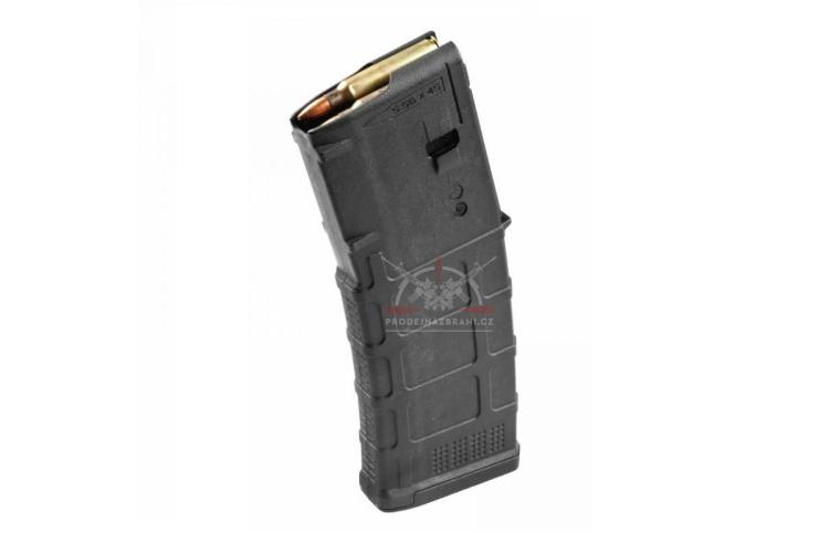 Černý polymerový zásobník Magpul PMAG M3 pro pušky platformy AR15 na 30 nábojů.