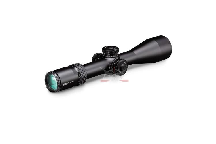 Taktický puškohled Vortex Strike Eagle 5-25x56 FFP s osnovou EBR-7C MRAD a masivními věžičkami.