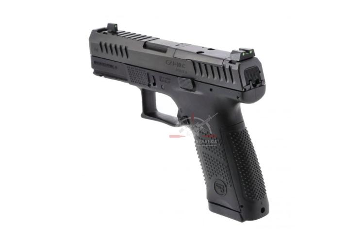 Samonabíjecí pistole CZ P-10 C OR Ported ráže 9 mm Luger v černém provedení s portovaným závěrem