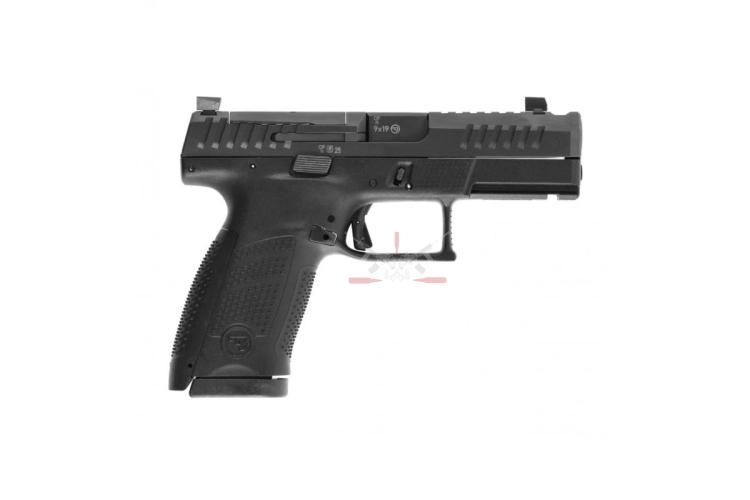 Samonabíjecí pistole CZ P-10 C OR Ported ráže 9 mm Luger v černém provedení s portovaným závěrem