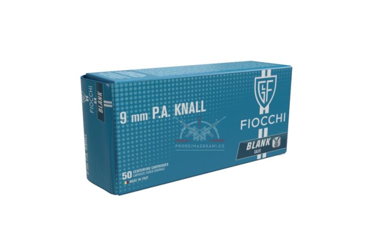 Startovací náboje do plynové pistole 9mm Fiocchi 50ks 