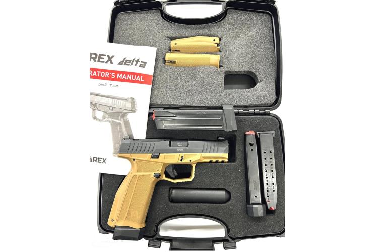 AREX Delta X OR, FDE, 9 mm Luger - pistole samonabíjecí