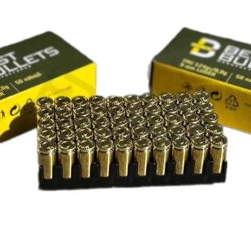 9 mm Luger FMJ 124grs Best Bullets - 50ks