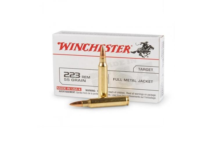 Winchester .223 REM FMJ 55gr - 20ks