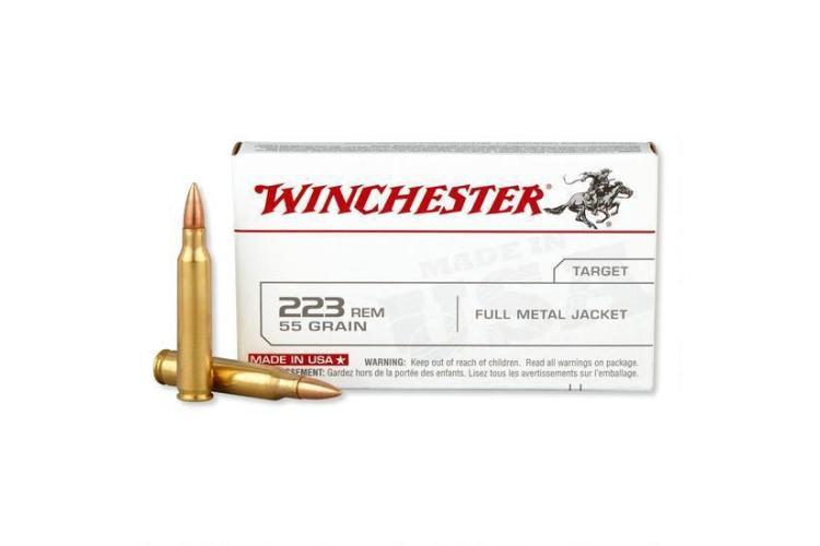 Winchester .223 REM FMJ 55gr - 20ks