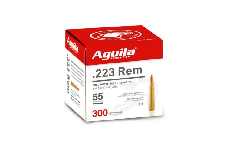 Aguila .223 REM FMJ 55gr, sypané po 300 ks