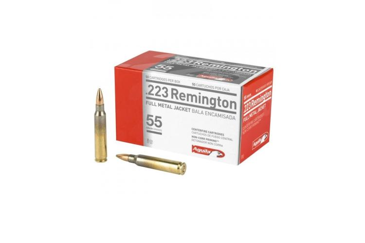 Aguila .223 REM FMJ 55gr, 50ks