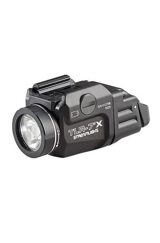 Pistolová svítilna Streamlight TLR-7 X, baterie CR123A, černá