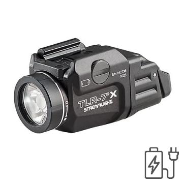 Pistolová svítilna Streamlight TLR-7 X, Li-ion baterie, černá