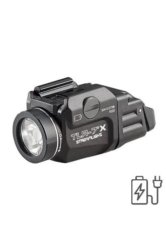 Pistolová svítilna Streamlight TLR-7 X, Li-ion baterie, černá