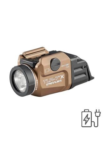 Pistolová svítilna Streamlight TLR-7 X, Li-ion baterie, FDE