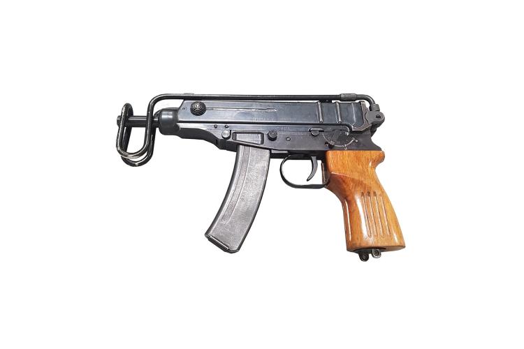 Samopal Škorpion vz. 61 SEMI, 7.65 mm Browning, pistole samonabíjecí