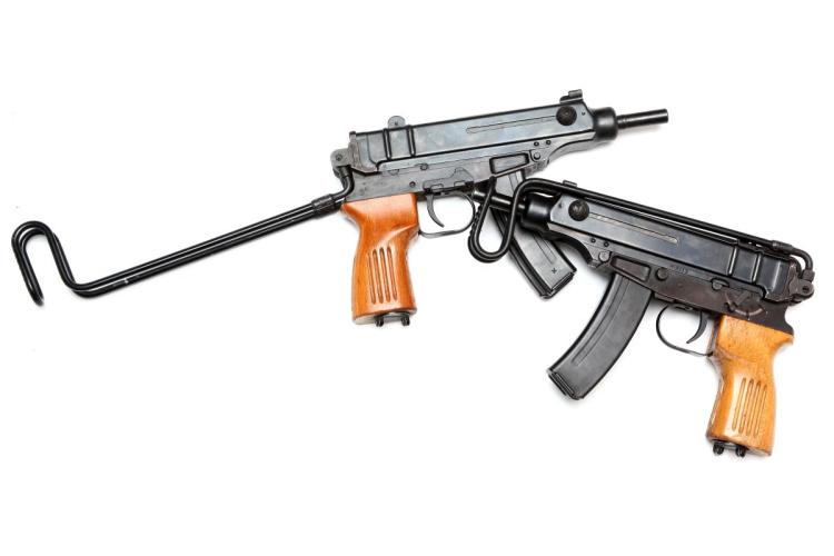 Samopal Škorpion vz. 61 SEMI, 7.65 mm Browning, pistole samonabíjecí