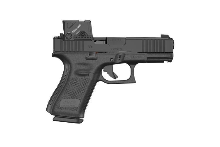 Glock 19 Gen5 A-CUT + kolimátor Aimpoint COA, 9 mm Luger