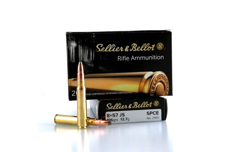 8 x 57 JS SPCE 12,7 g, 196 gr, Sellier & Bellot, balení 20 ks