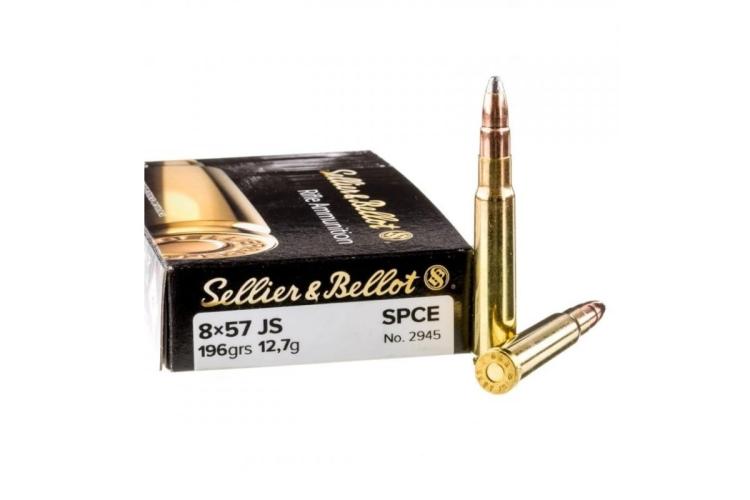 8 x 57 JS SPCE 12,7 g, 196 gr, Sellier & Bellot, balení 20 ks