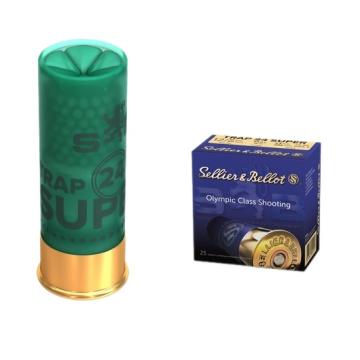 TRAP 24 SUPER, 12 / 70, 2,4 mm, Sellier & Bellot, balení 25 ks