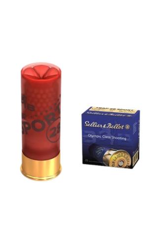 TRAP 28 SPORT, 12 / 70, 2,4 mm, Sellier & Bellot, balení 25 ks
