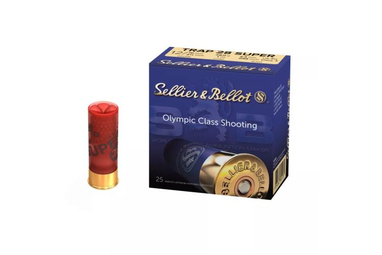TRAP 28 SPORT, 12 / 70, 2,4 mm, Sellier & Bellot, balení 25 ks