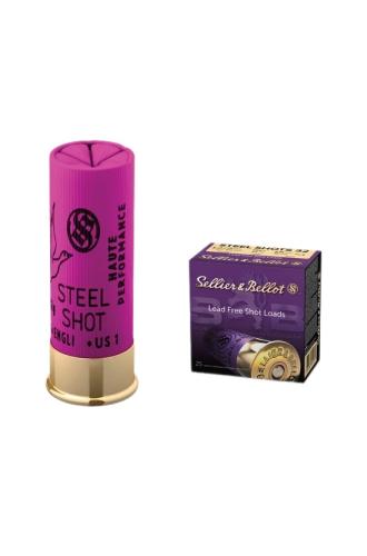 STEEL SHOTS 32, 12 / 70, 3,56 mm - ocelové broky, Sellier & Bellot, balení 25 ks