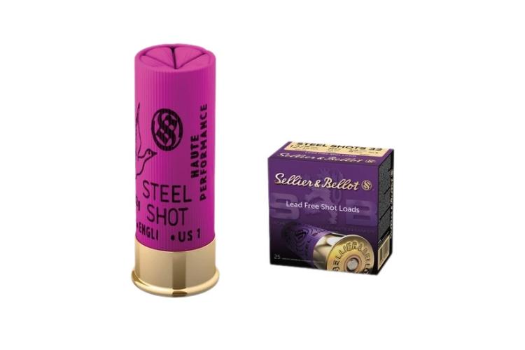 STEEL SHOTS 32, 12 / 70, 3,56 mm - ocelové broky, Sellier & Bellot, balení 25 ks